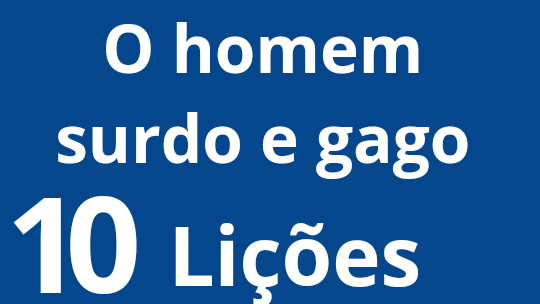 Pregação sobre o homem surdo e gago