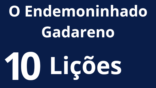 o endemoninhado gadareno